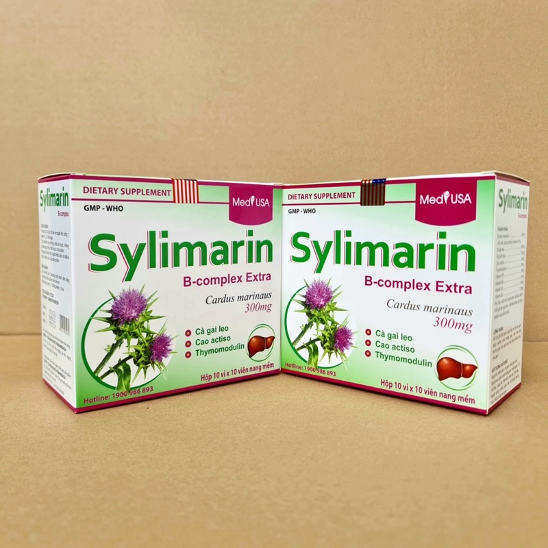 GIẢI ĐỘC GAN SILYMARIN 120mg Hộp 100 viên
