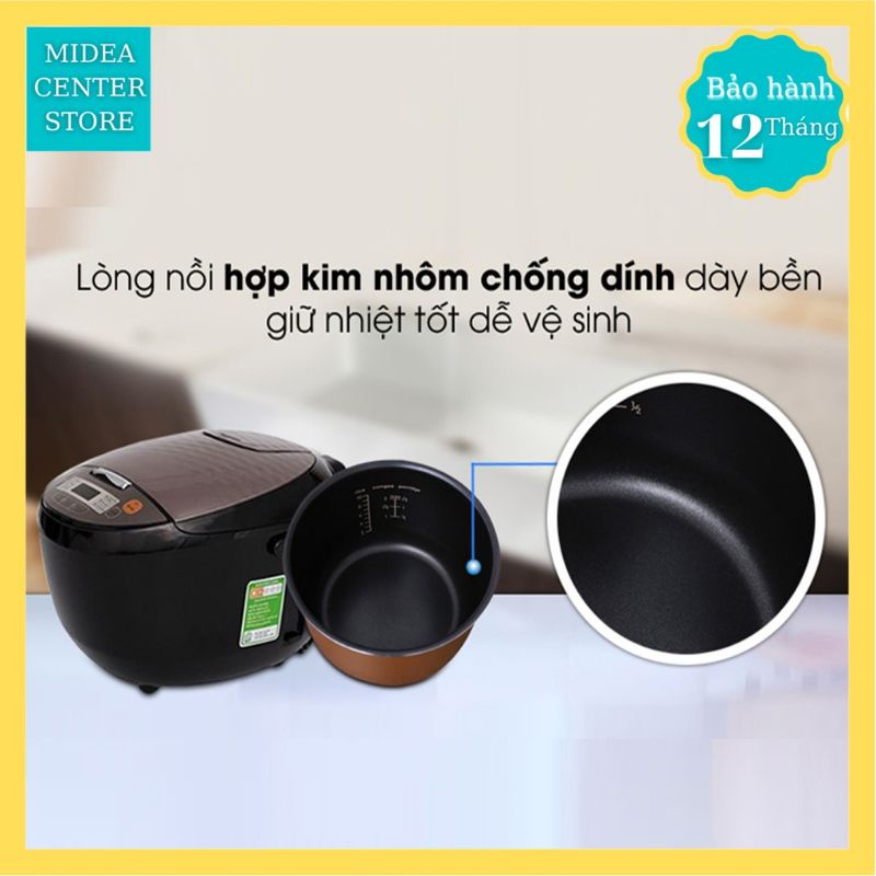 NỒI CƠM ĐIỆN TỬ MIDEA MB - FS5018B ( 860w / 1,8 Lít )