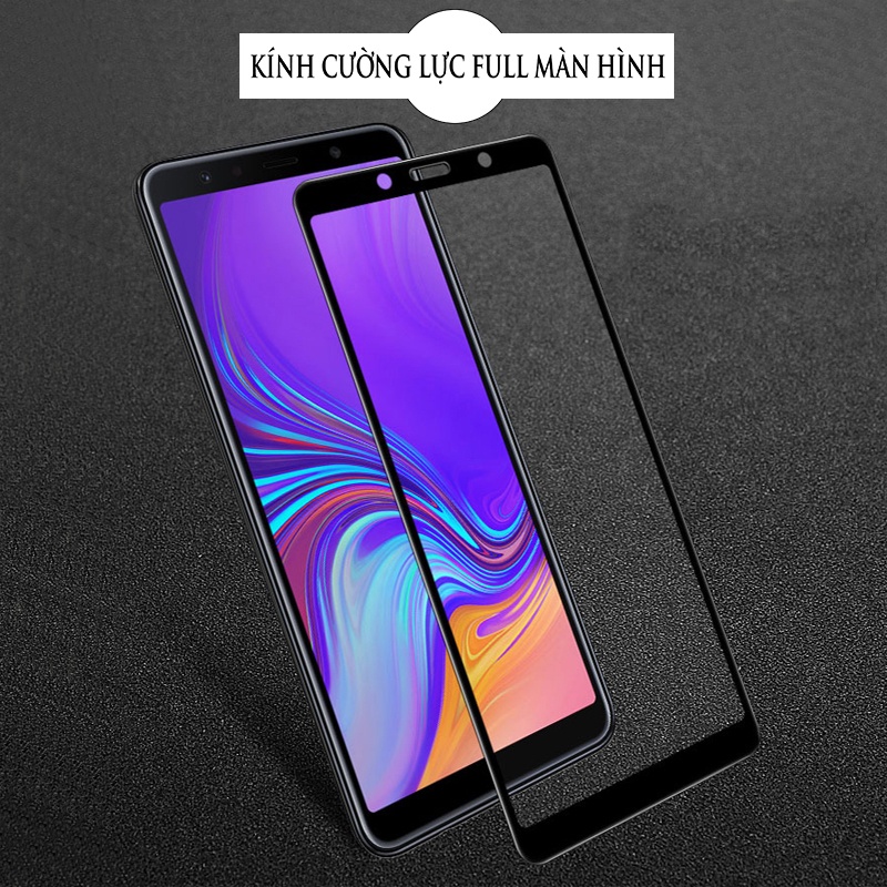 Ốp lưng Samsung Galaxy A9 2018  - Lưng kính 3D