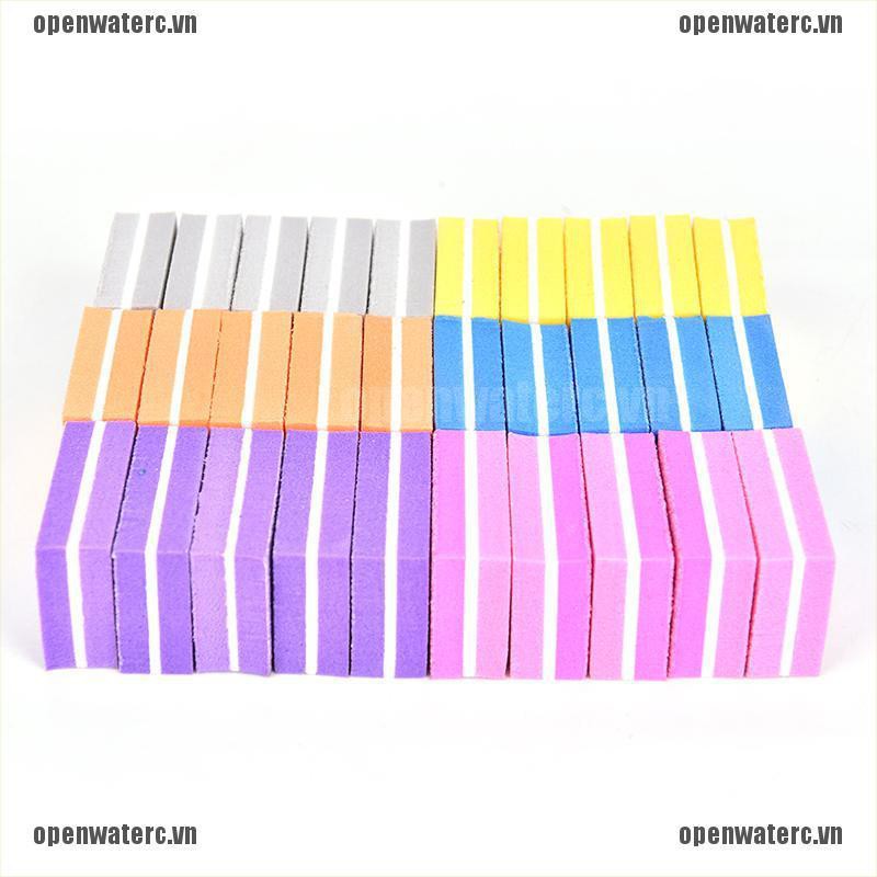 Set 20 Miếng Xốp Hình Vuông Đánh Bóng Móng Tay