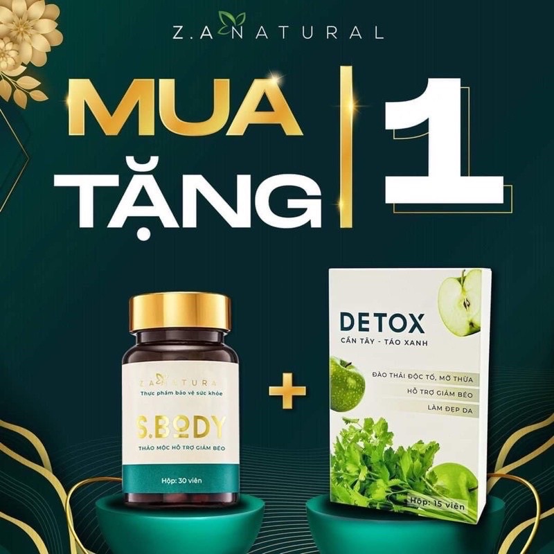 Thảo mộc giảm béo S Body ZA