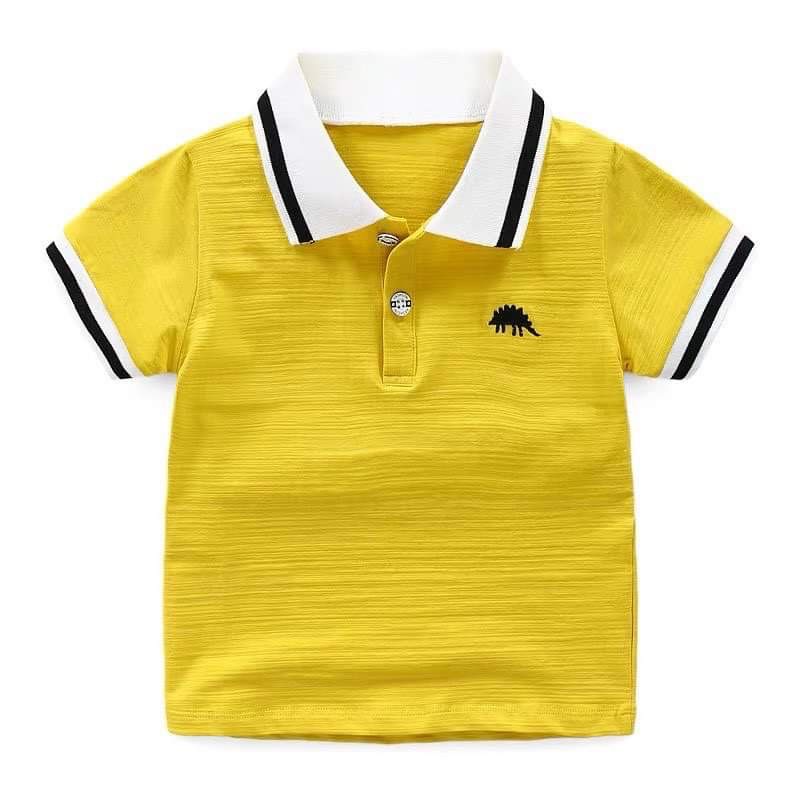 Áo Cộc Tay PoLo Cho Bé Trai, Bé Gái Chất Liệu Cotton Từ 6kg-22kg KEN STORE