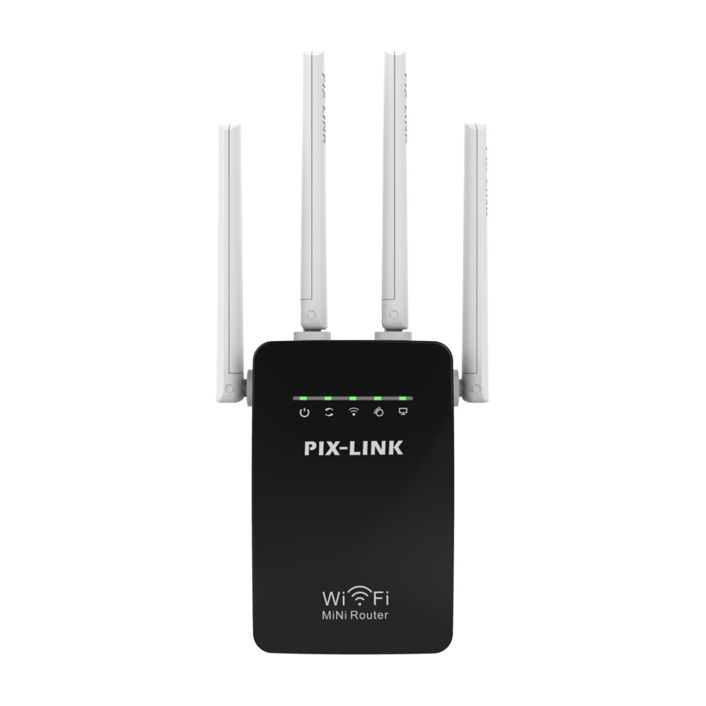 Thiết bị kích sóng wifi Pix-Link LV-WR09 4 ăng ten siêu khỏe