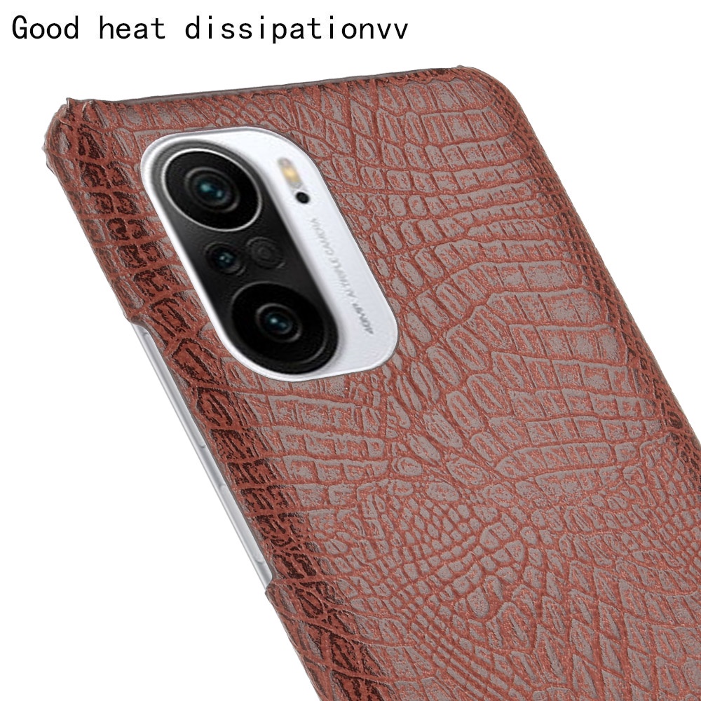 Ốp Điện Thoại Nhựa Cứng Giả Da Cá Sấu Phong Cách Cổ Điển Cho XiaoMi Poco M5s M4 M2 Pro