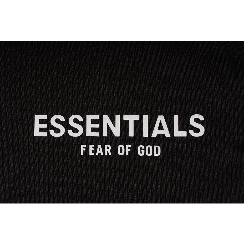 Áo Thun Tay Ngắn In Chữ FEAR OF GOD ESSENTIALS Thời Trang Mùa Hè