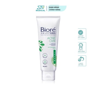 Sữa rửa mặt sạch mụn và kháng khuẩn biore 100g