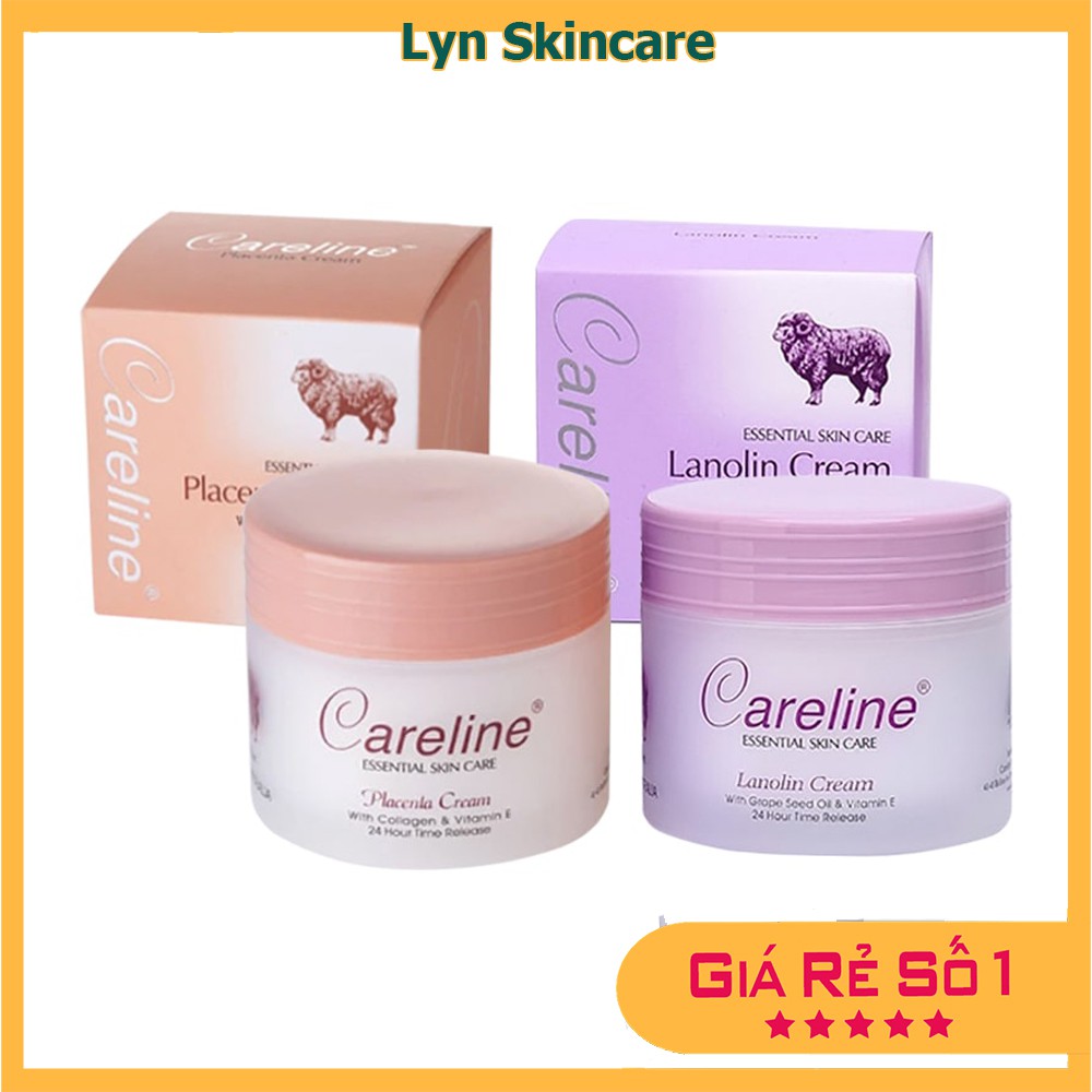 Kem Dưỡng trắng Da Nhau Thai Cừu Careline của Úc