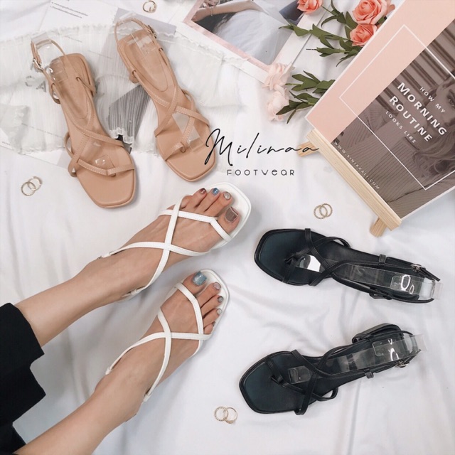 SANDAL NỮ CHÉO XỎ NGÓN HAI PHÂN