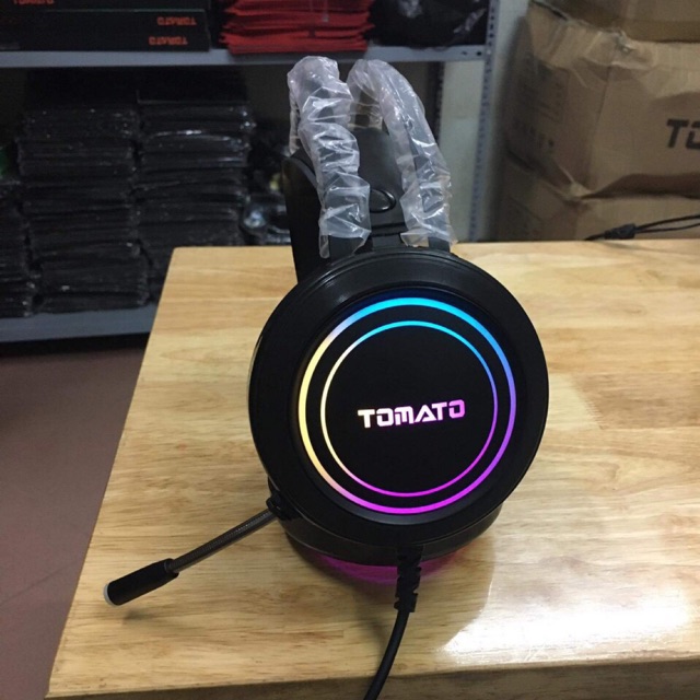 Combo tai nghe tomato sk26+ chuột led s105
