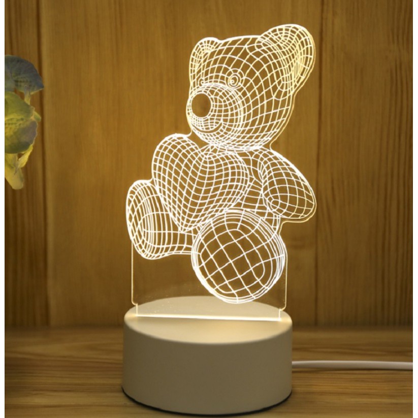 Đèn Led MICA Trang Trí Đổi Màu ( Ngẫu Nhiên )