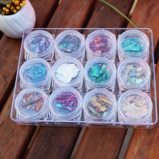 sét 12 ô xà cừ vân đá - Beeshi shop nail