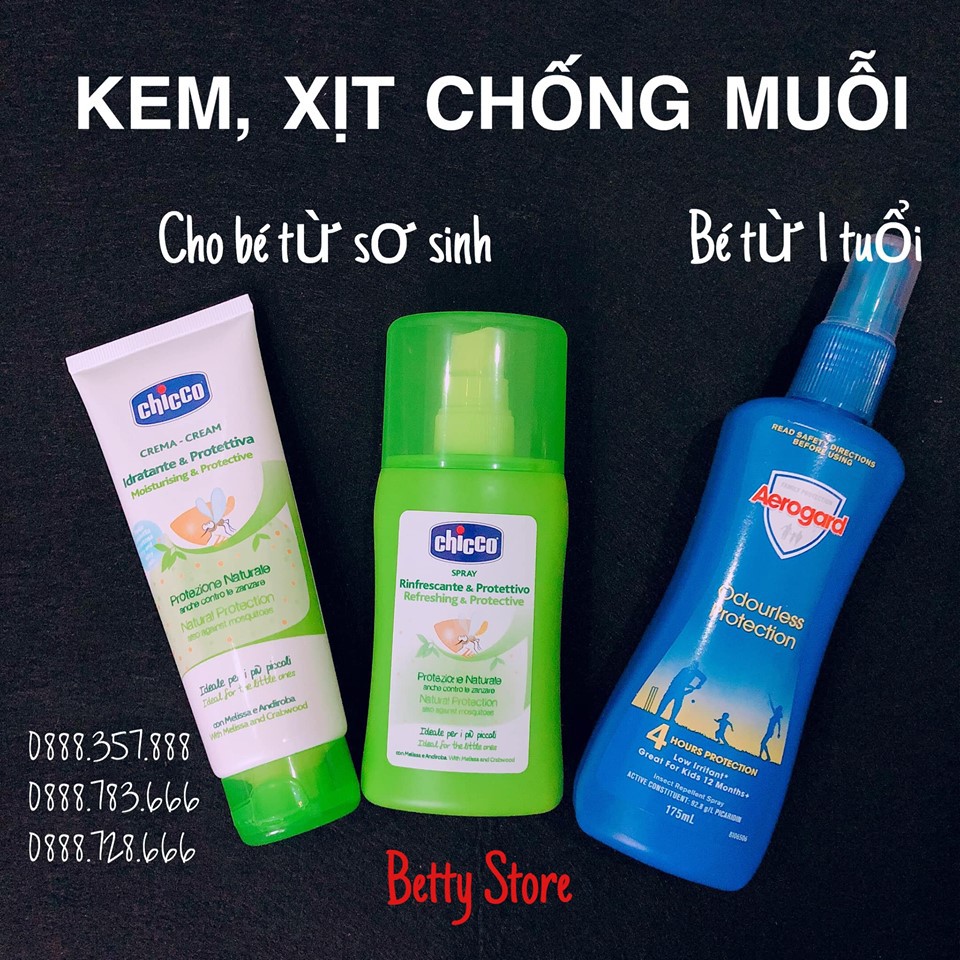 KEM CHỐNG MUỖI CHICCO 60ML