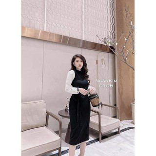 VÁY LEN PHỐI SƠ MI LÊN HÀNG