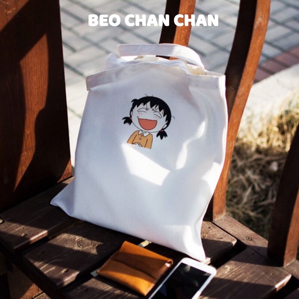 TÚI TOTE VẢI ULZZANG TÚI VẢI VINTAGE MARUKO