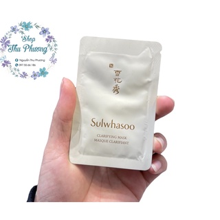 10 gói mặt nạ lột sulwhasoo clarifying mask ex
