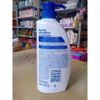 DẦU GỘI ĐẦU HEAD& SHOULDERS 655G