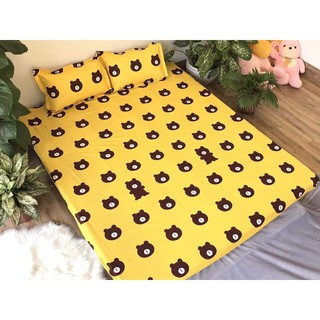 Bộ 1 ga 2 vỏ gối poly cotton hàng y ảnh