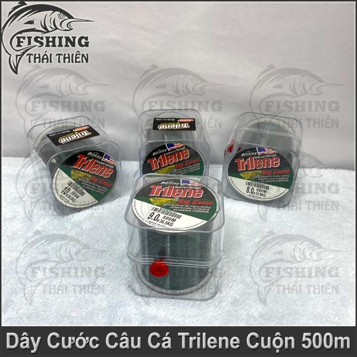 Dây Câu, Cước Câu Cá Trilene Big Game Siêu Bạo Lực Cuộn 500m Chuyên Dùng Câu Sông, Hồ Dịch Vụ Làm Thẻo Câu