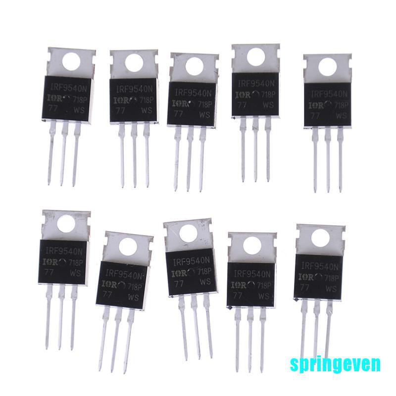 Bộ 10 Bóng Bán Dẫn Irf9540 P Mosfet 23a 100v To-220