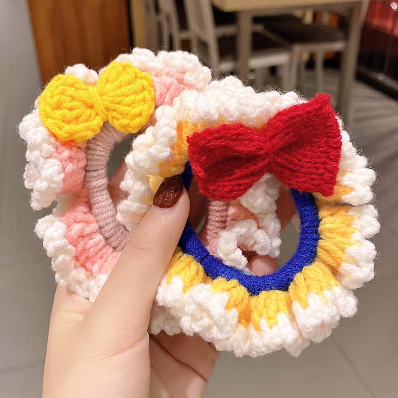 Dây Buộc Tóc Co Giãn Thắt Nơ Đính Hạt Ngọc Trai 30 Kiểu Dáng Thanh Lịch Cho Nữ