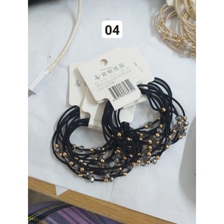 Sét 2 cột tóc pha lê lấp lánh