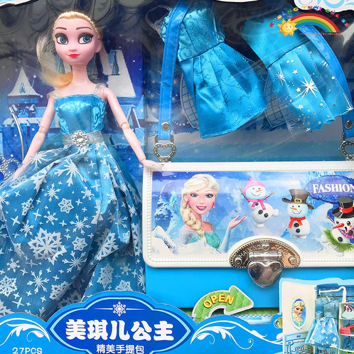 [ Hà Nội | Tp HCM ] Elsa kèm vương miện túi xách KD1754 [GIÁ ƯU ĐÃI]