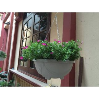 10 Chậu treo chảo kèm quai xích rộng 28cm
