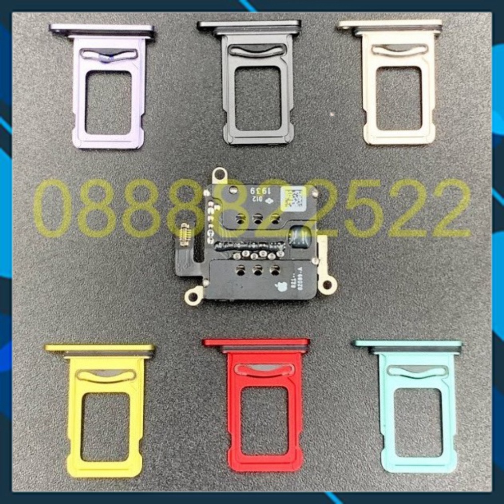 Khay thay thế sim điện thoại 11 bản 2 SIM vật lý loại 2 sim