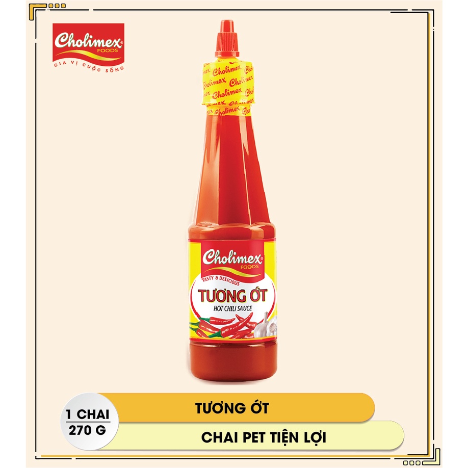 Tương ớt pet 270g