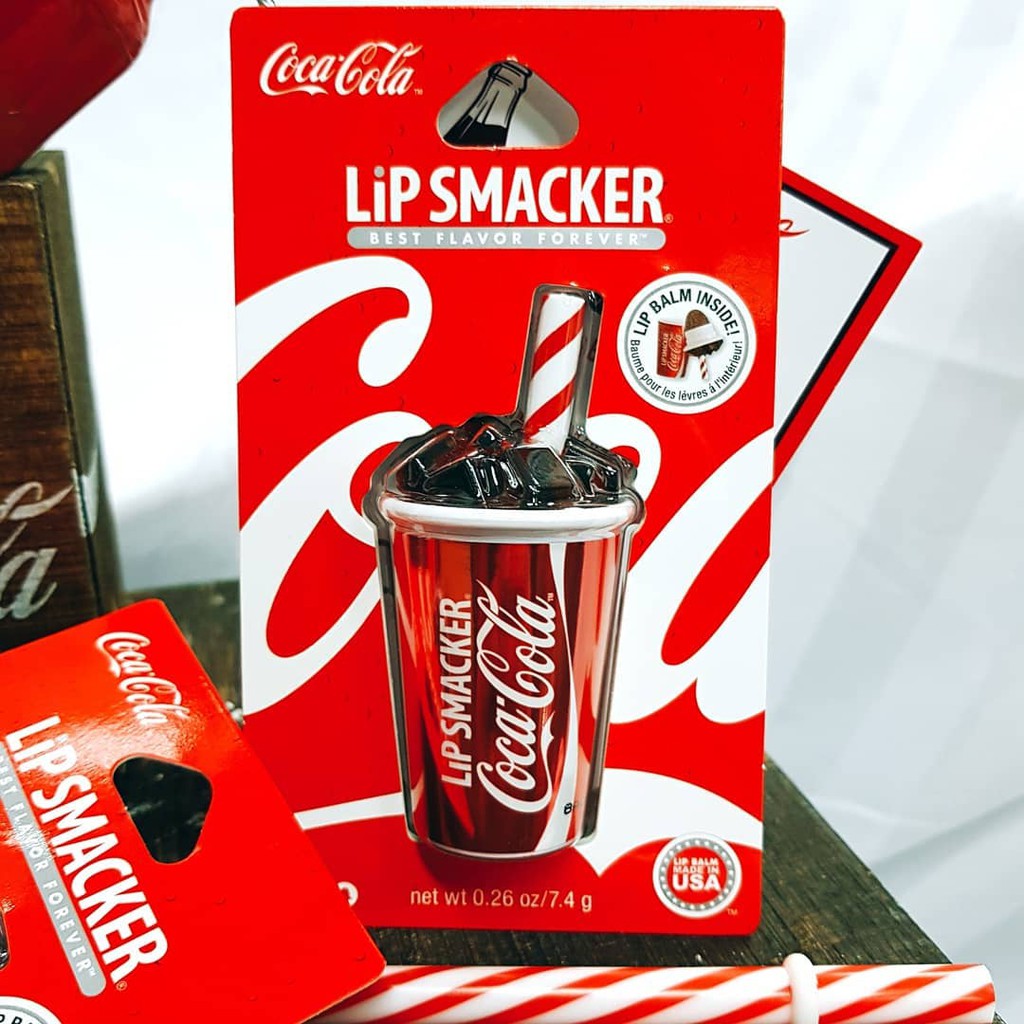 Son Coke dạng Cốc vị Coca Cola - Coca-Cola Cup Lip Balm