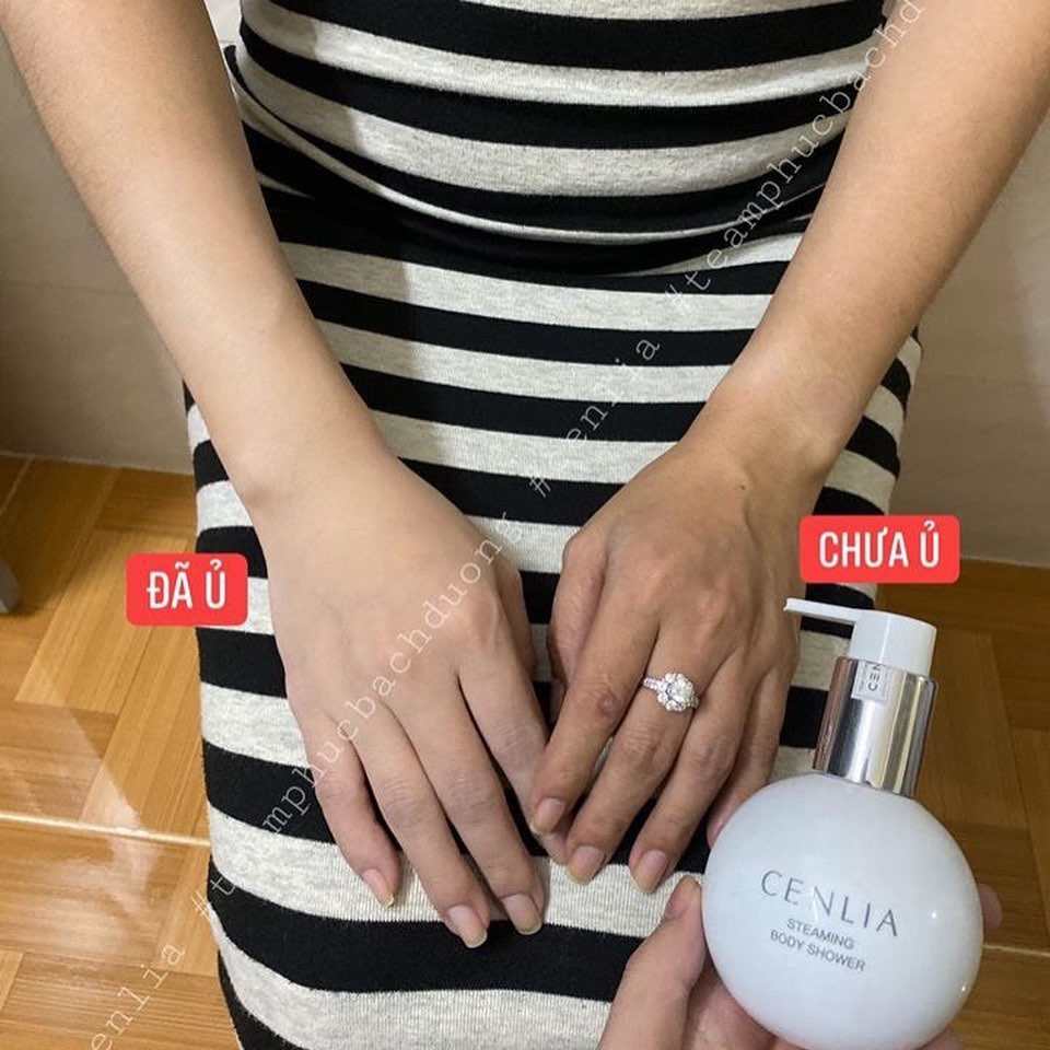 Ủ TRẮNG BODY BẬT TONE MẠNH CHIẾT XUẤT TINH THỂ NƯỚC CENLIA (Hàn quốc) | BigBuy360 - bigbuy360.vn