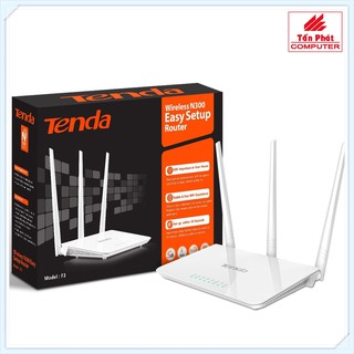 Bộ Phát Wifi Chuẩn N 300Mbps Tenda F3