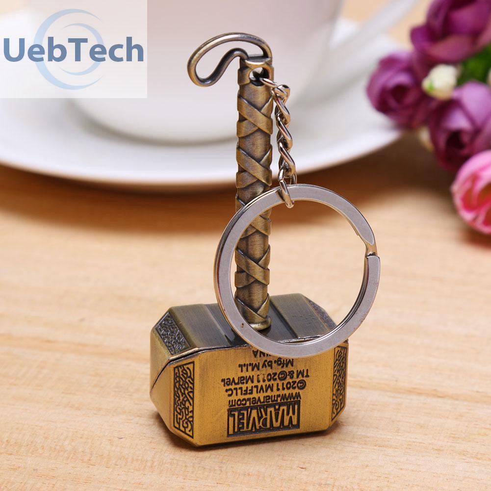 Móc khóa hình chiếc búa của Thor làm từ kim loại dễ thương