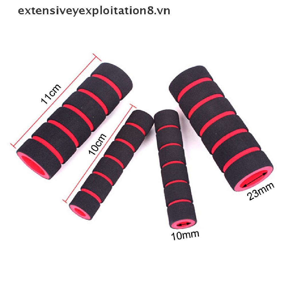 Bộ 2 Cặp Vỏ Bọc Tay Lái Xe Đạp + Vỏ Bọc Phanh Ly Hợp Bằng Xốp Mềm