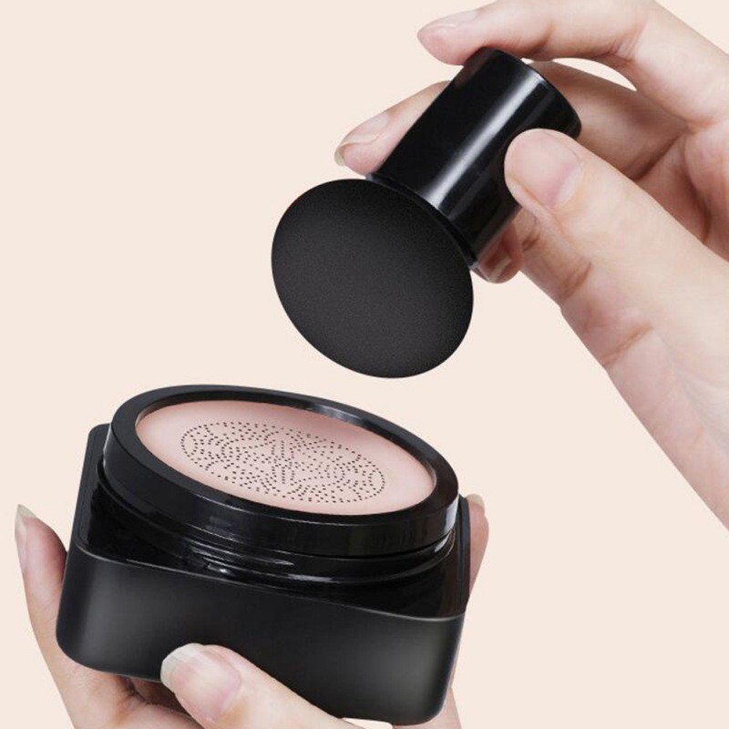 (hàng Mới Về) Kem Bb Air Cushion Dưỡng Ẩm Che Khuyết Điểm Kèm Mút Trang Điểm Hình Nấm