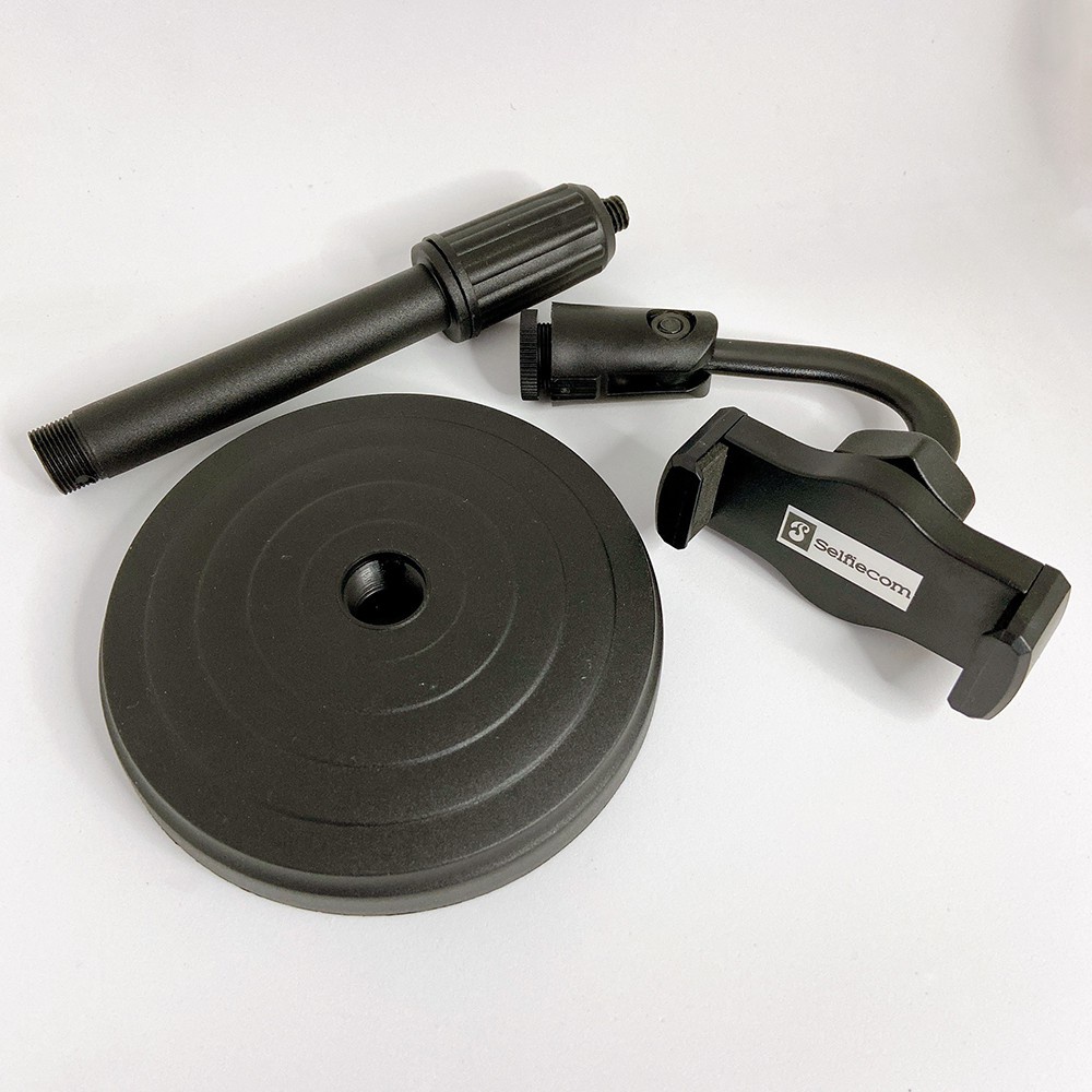 Chân đế để bàn kẹp điện thoại tiện dụng dùng livestream, quay video và giải trí