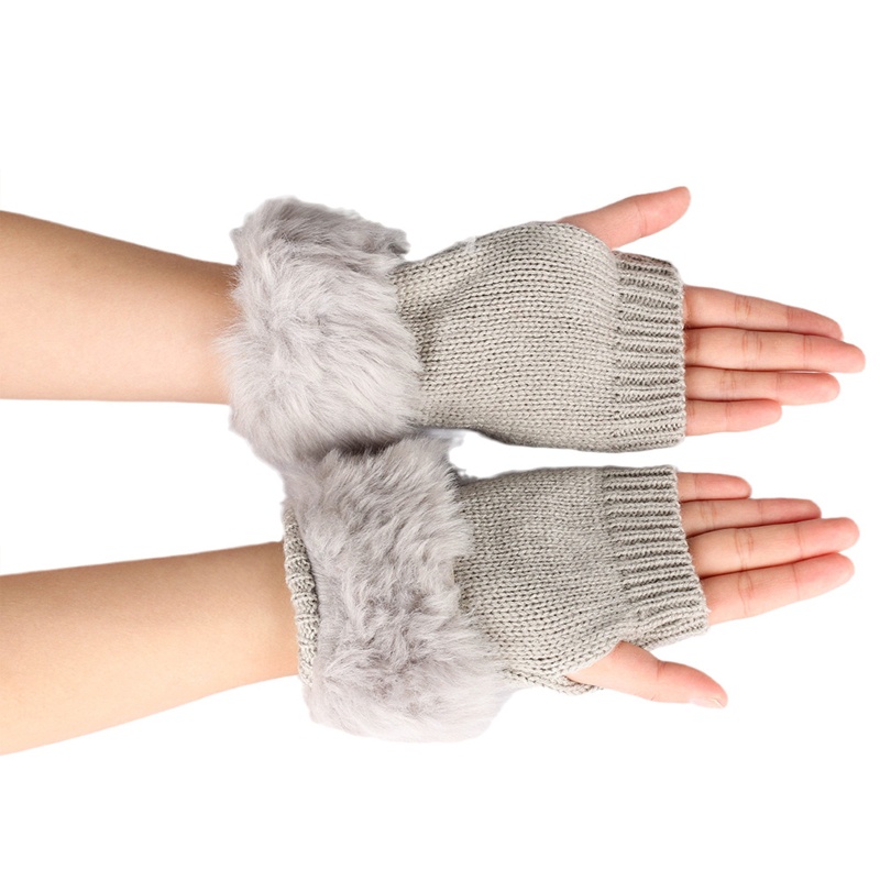 Găng Tay Len Hở Ngón Màu Sắc Xinh Xắn Dành Cho Bé