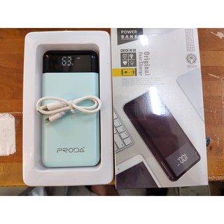SẠC DỰ PHÒNG PRODA - DUNG LƯỢNG 10.000mAh - BẢO HÀNH 3 THÁNG .