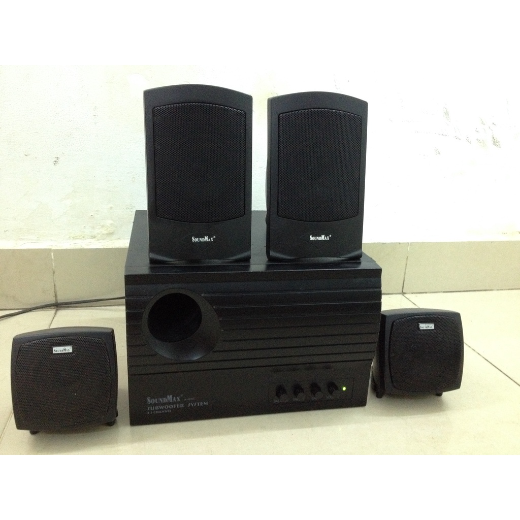 Soundmax A4000 đen bass lớn - qua sử dụng
