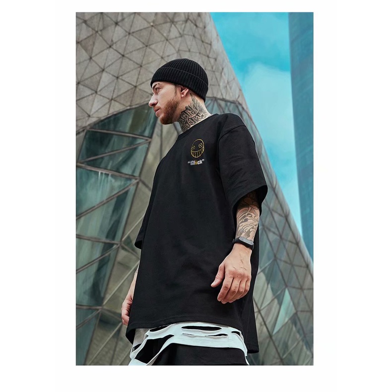 Áo Thun Nam Tay Ngắn Phong Cách Hip Hop Size M-8Xl