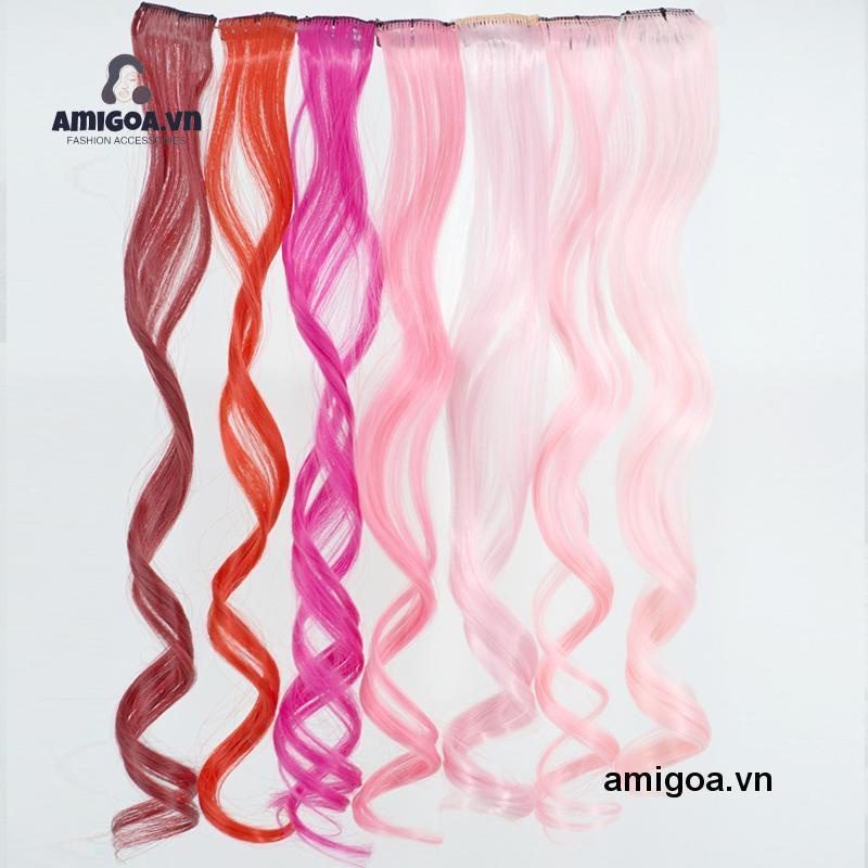 ✨✨Tóc giả xoăn dài có  tùy chọn thời trang kiểu Hàn cho nữ