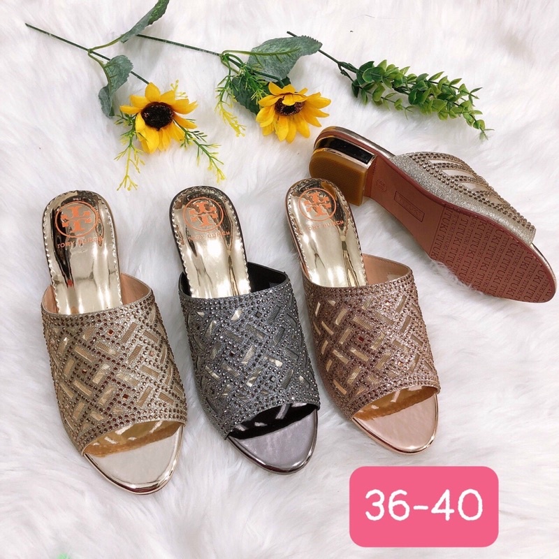 Guốc trung niên số lớn  36-43 gót 3p