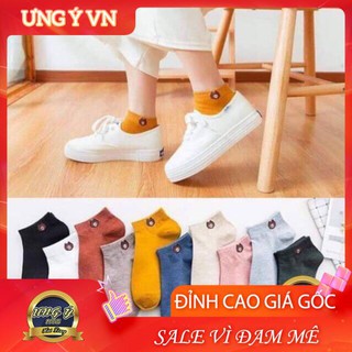 Combo 10 đôi vớ, tất gấu, mèo cổ ngắn