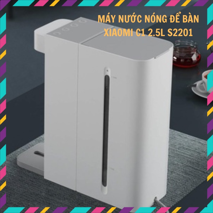 Máy đun nước nóng để bàn Xiaomi Mijia C1 2.5L S2201 siêu tốc, cho nước nóng trong 5 giây