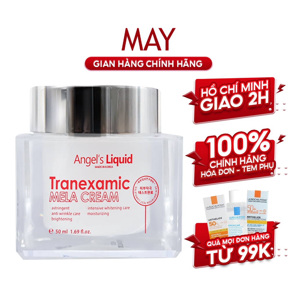 Kem Dưỡng Angel's Liquid Tranexamic Acid Mờ Nám Chuyên Sâu Mela Cream 50ml