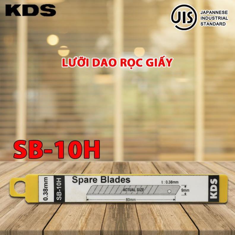 Lưỡi dao rọc giấy Nhật Bản 9mm KDS SB-10H