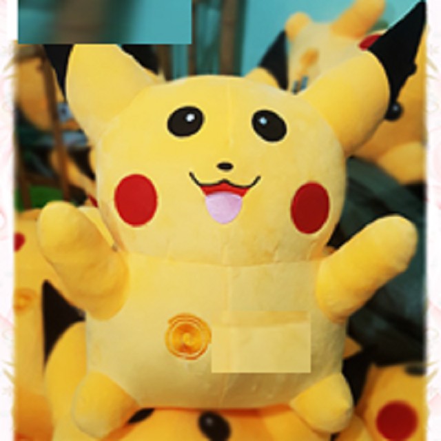 thú nhồi bông 3d pikachu