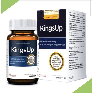 Kingsup - bổ thận, tráng dương - hổ trợ tăng cường sinh lý nam.