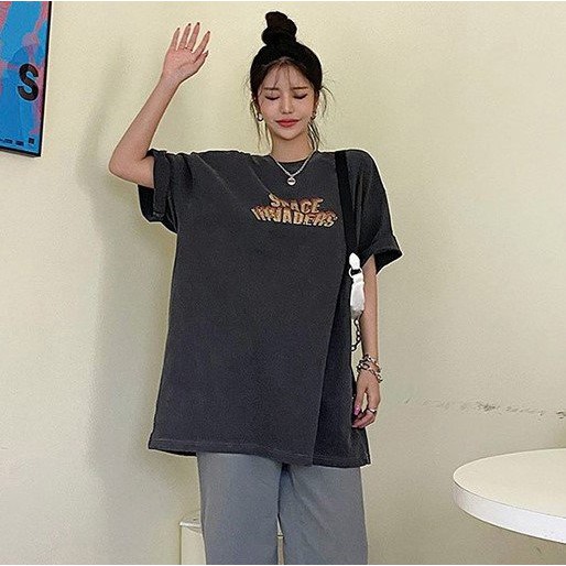 Áo thun tay lỡ Unisex - áo phông nam nữ form rộng Vanmiushop