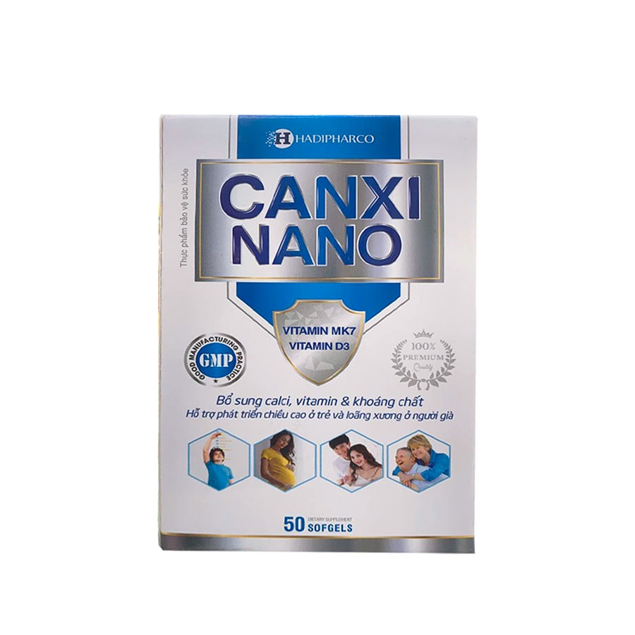 CANXI NANO- bổ sung canxi cho bé phát triển, bà bầu và người cao tuổi